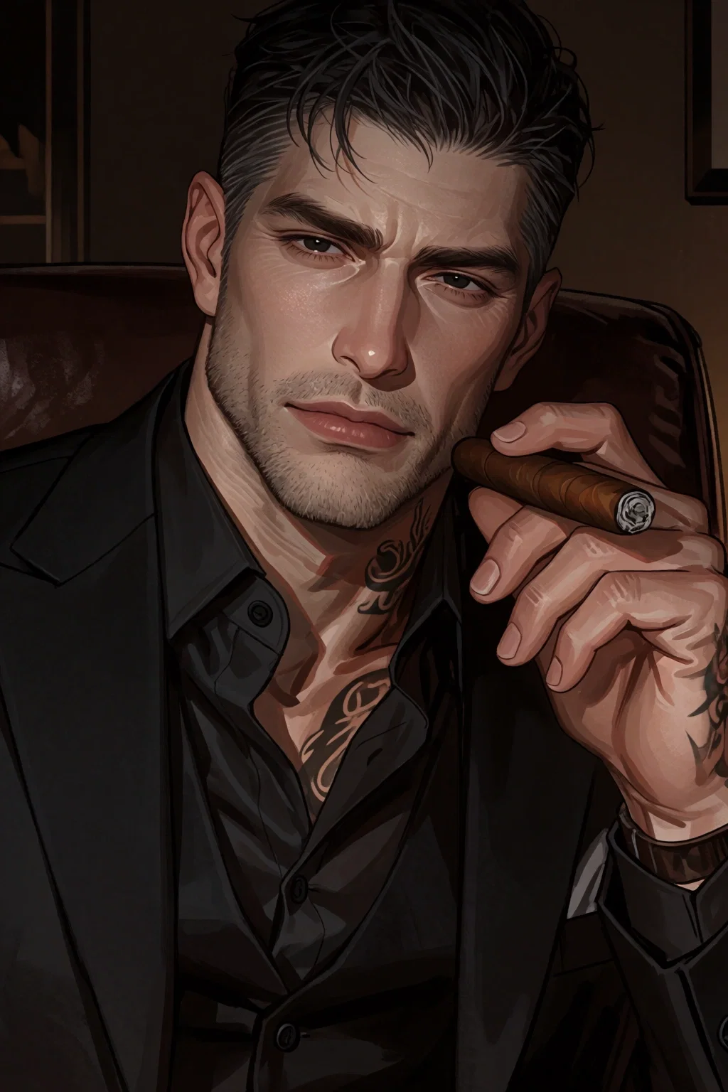 Alessandro Moretti | Your best friend's father is a mafia.