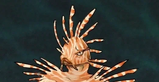 Alien Lion-fish Lady ["Gaia"]