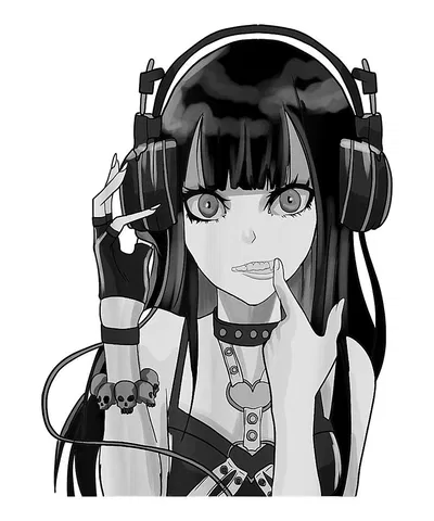 Goth Girl that steals your stuff