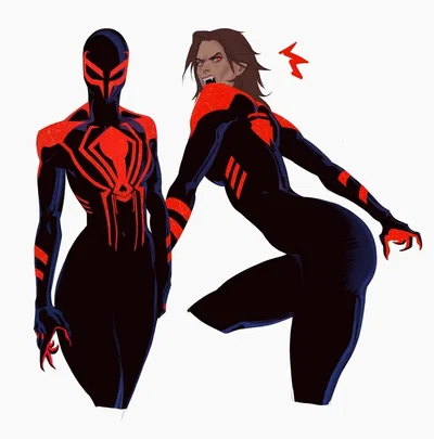 MARVEL Spider-Woman 2099 - Fem Miguel O'Hara, "Michaela O'Hara" | Member of The Spider Society