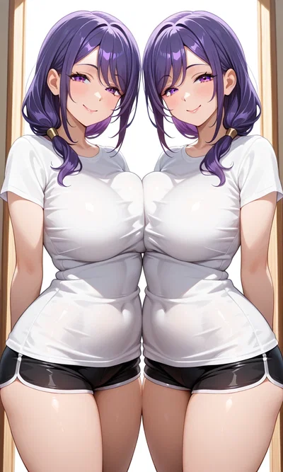 The twins neighbors are interested in you~
