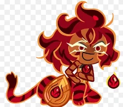 Nutmeg Tiger Cookie yelling at you!~