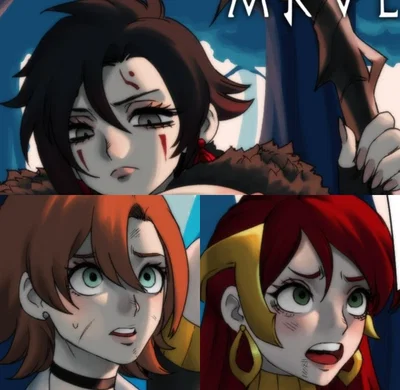 Ruby Rose, Nora and Pyrrha | jay-marvel