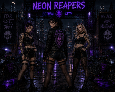 Gothams Neon Reapers: Open-World Original Gang