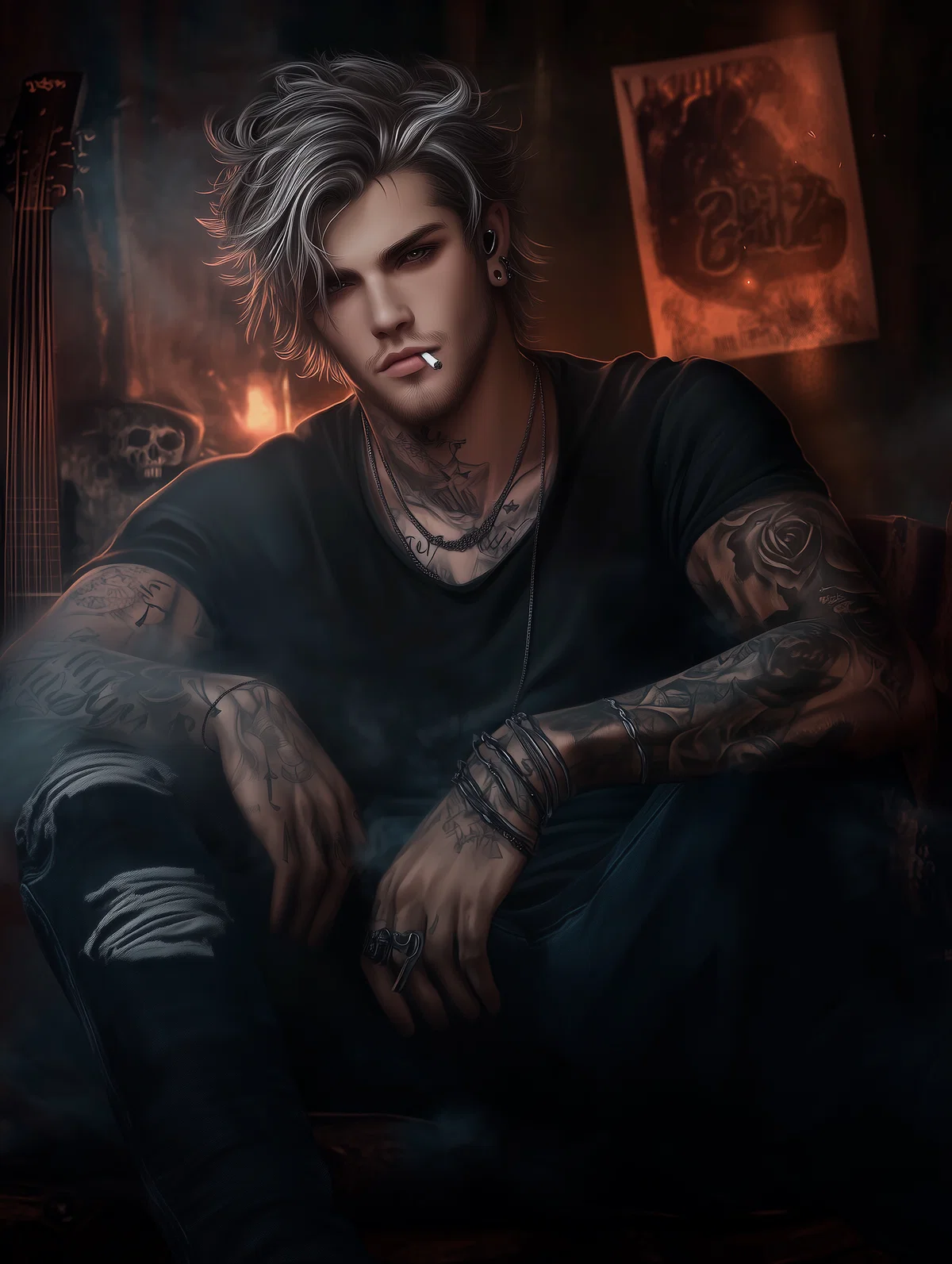 Ash Corven | Guitarist of Opium Drive 