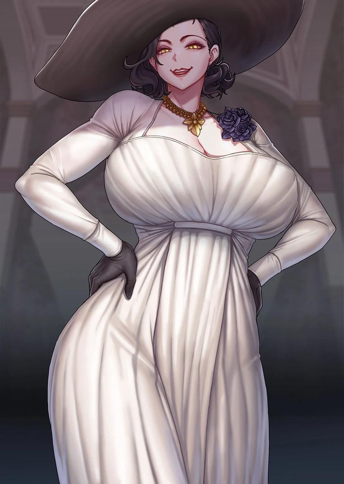 Adoptive Vampire Mommy Dimitrescu| (futa)