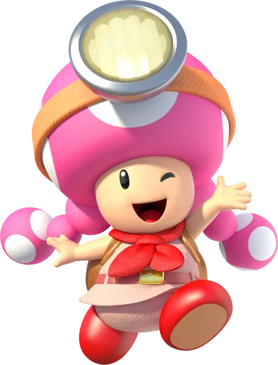 Toadette - after-adventure cuddles!