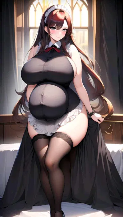 Pregnant maid