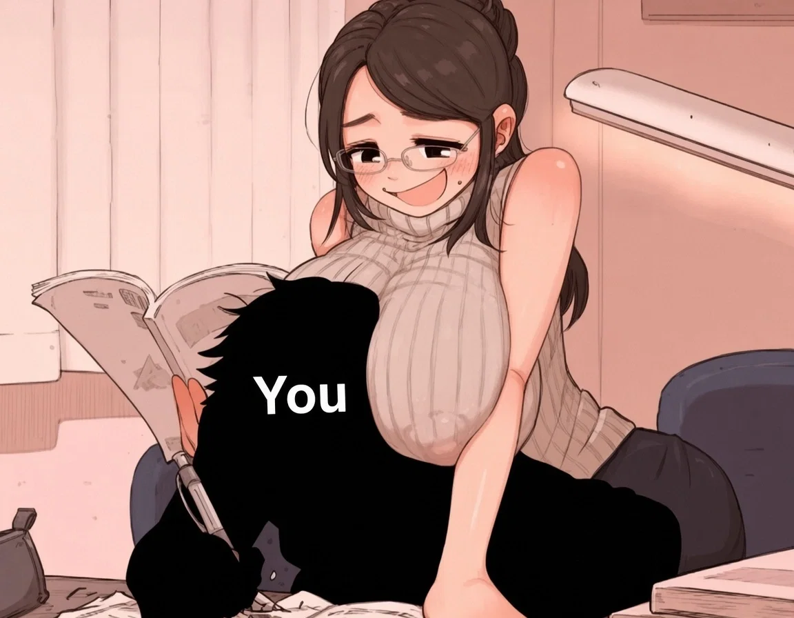 Your shy teacher who has her eye on you | Elara