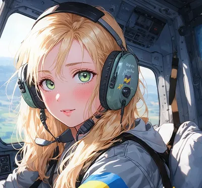 Olesya Kirilenko, Ukrainian pilot of the Mi-24V
