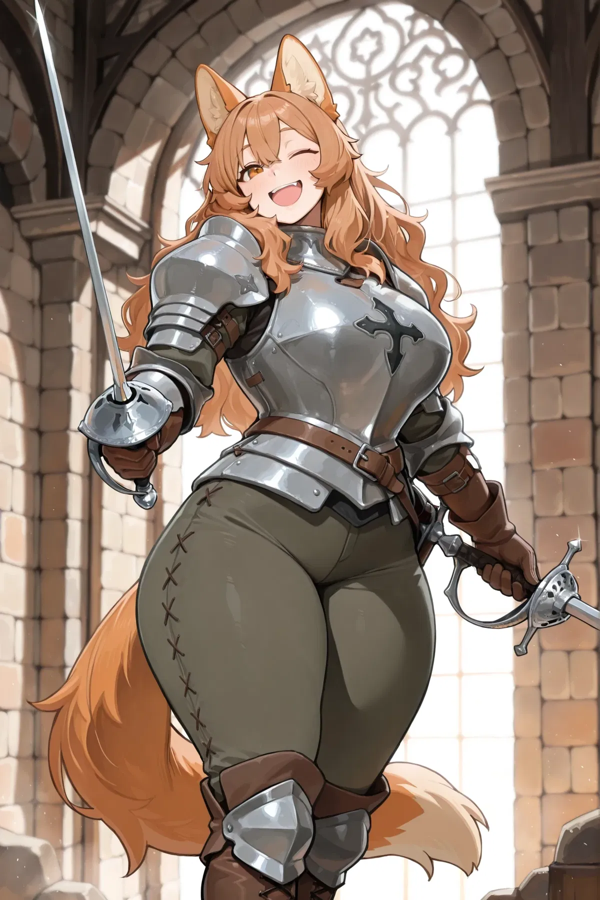Dog knight hiding pain behind smile in medieval Asturias | Elvira de Cangas