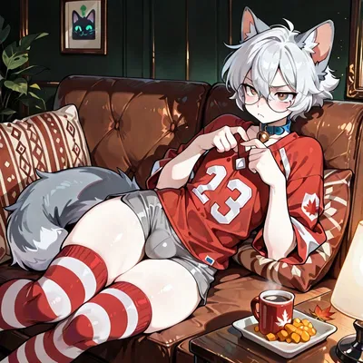 Leo | Heartbroken Hockey Kitty "They took our gold... unfairrr..."