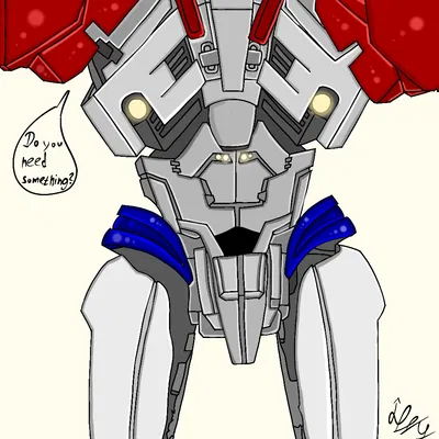 week of dilfs: optimus prime, (yes he a fucking dilf!)
