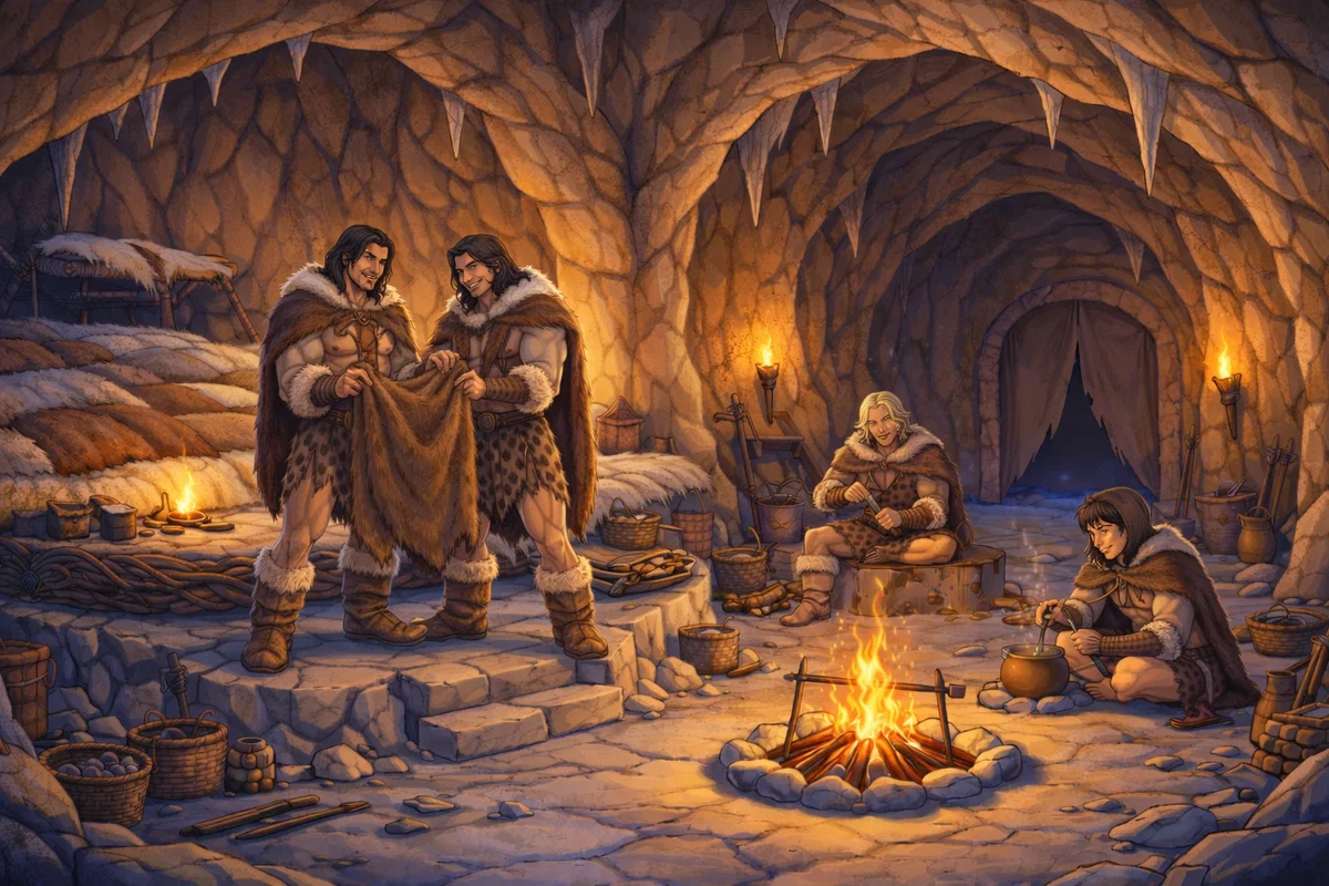 Blizzard Cavemen Omegaverse Brothers