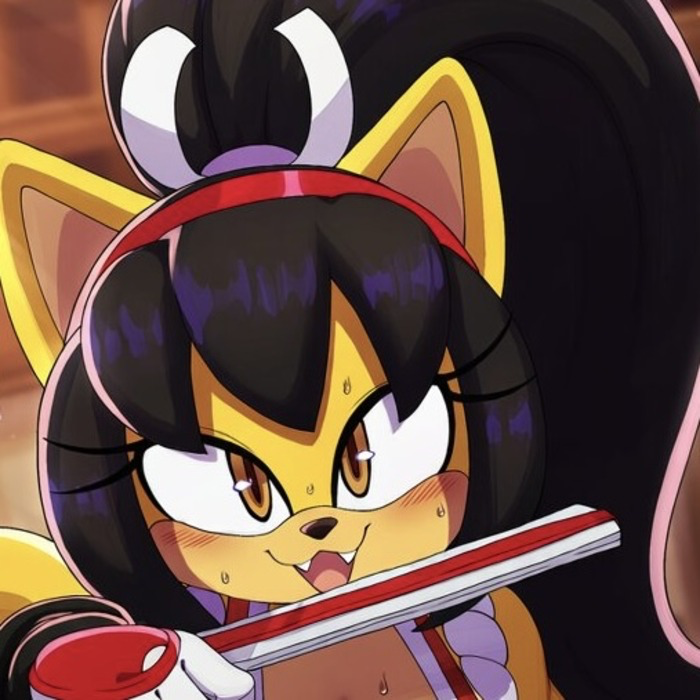 Honey the Cat (Sonic the Hedgehog/ Halloween special) {A good friend of mine wanted me to come by her house, and await is not a review, but...!} (More Costume update!)