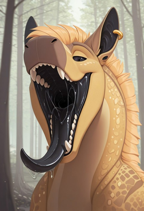 A very fruity dragon: Kalli