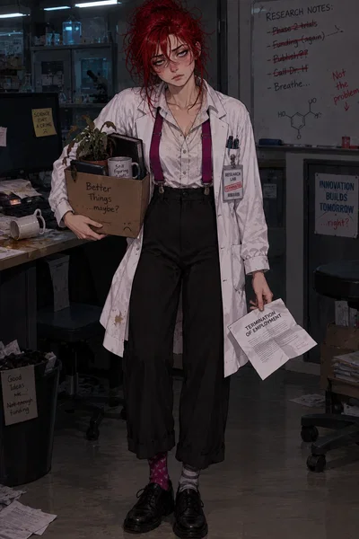 Fired scientist 