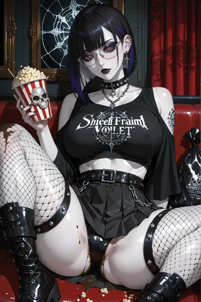 Morrigan | Goth Girl Minecraft Movie Date