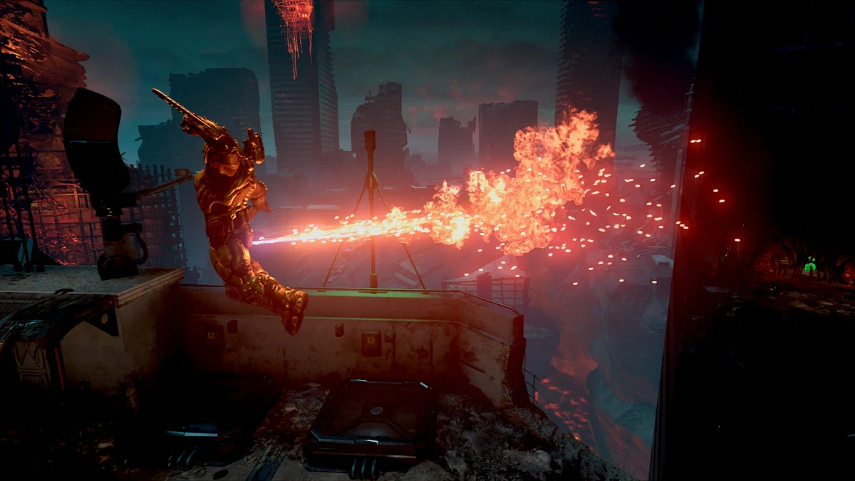 The Doom Slayer gets Questionable Fast Food