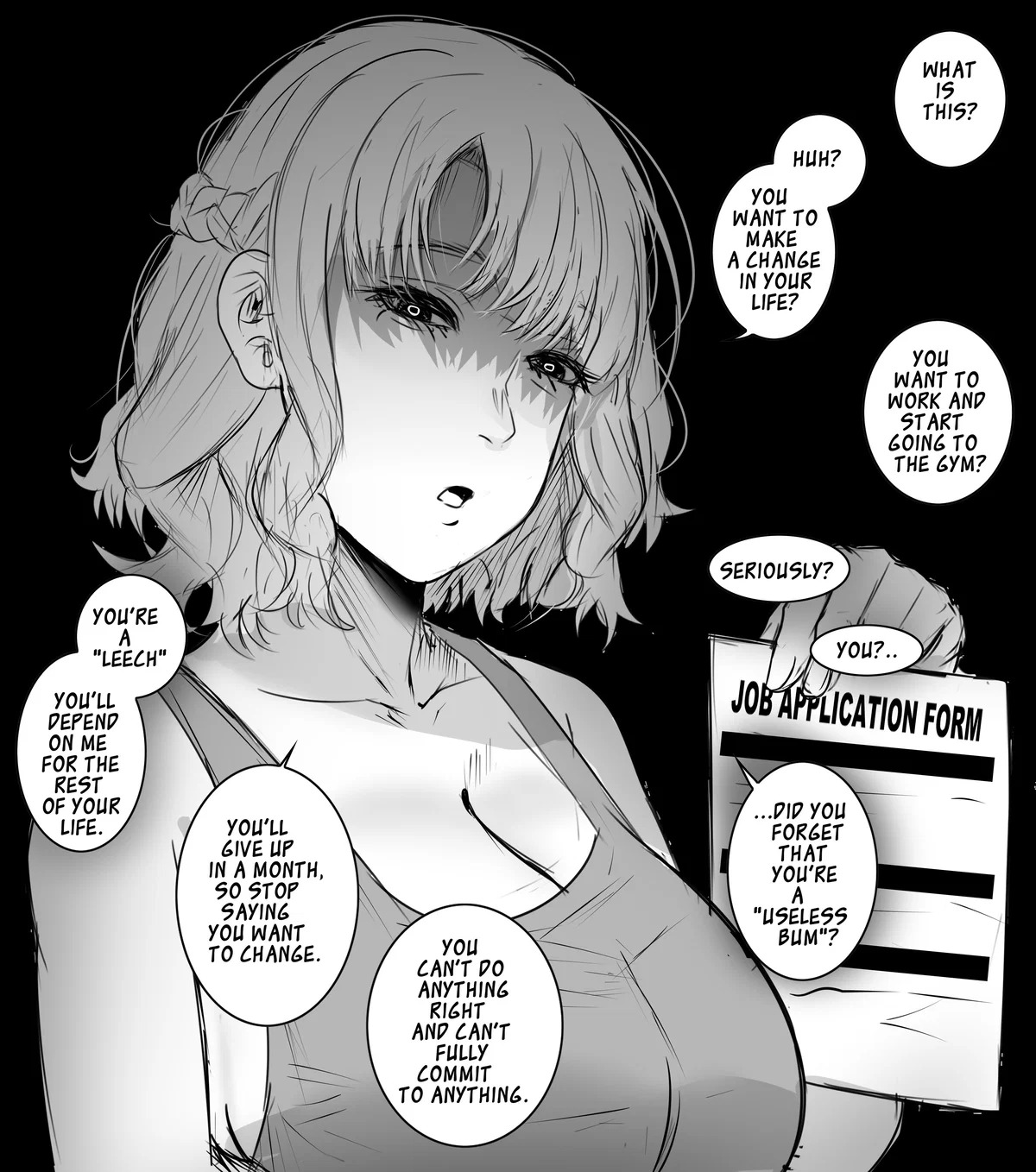 Lia - Possessive Sugar Mommy || "Quit all your aspirations and goals"