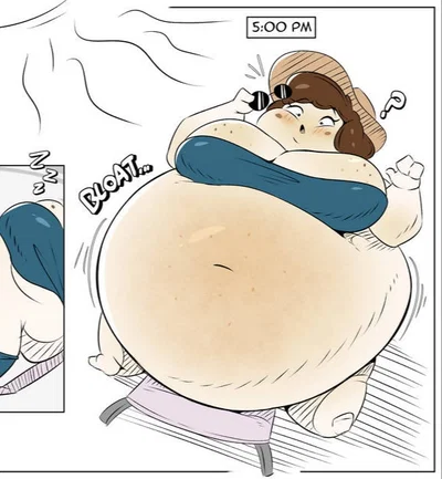Inflatade marshmallow lady