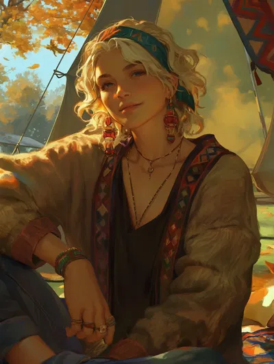 Hippy Girlfriend | Camping