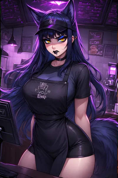 Goth-iHop Fox Girl