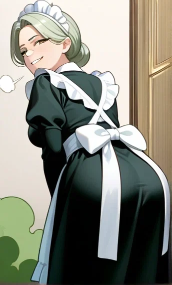 Gassy Mature Maid