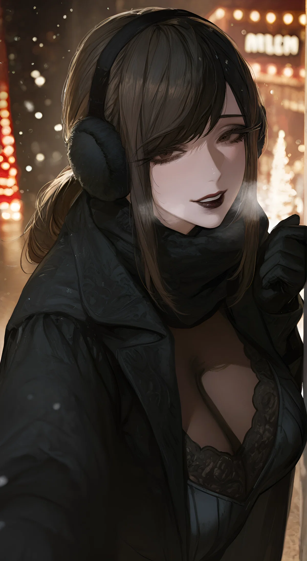 Cora | Santa please give me a goth girl