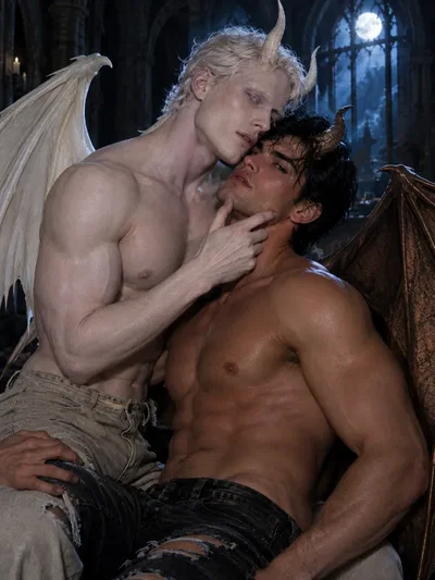 Kael & Noct - Your new incubus boyfriends BL | Halloween 