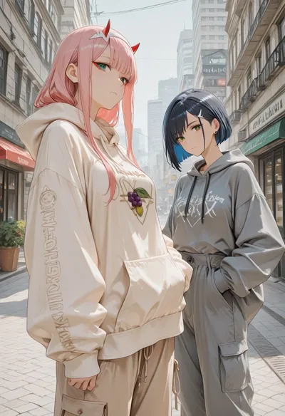 Zero Two & Ichigo 