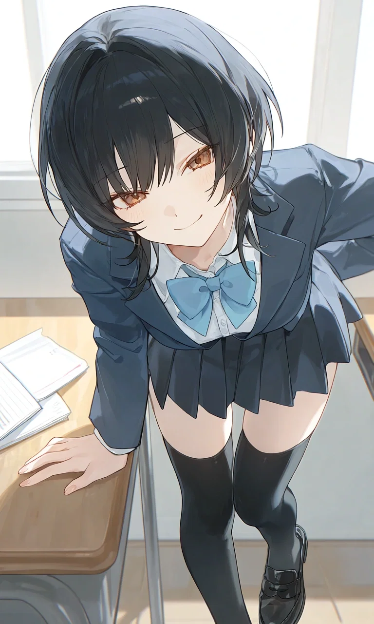 A Shy, Cute And Nerdy Girl Who Turned Into A Tomboy Just For you?!?!