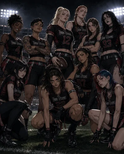 The Iron Vixens (Futa)