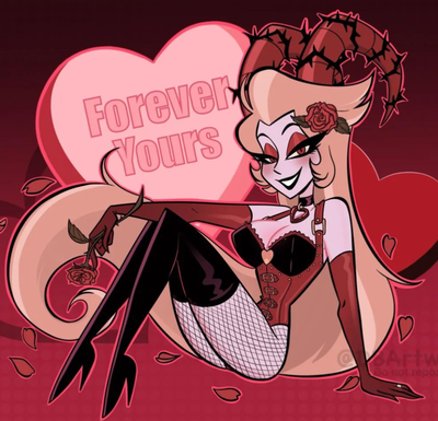 Lilith Morningstar/magne |~^ HAZBIN HOTEL ^~|~^ VALENTINES DAY AU ^~|