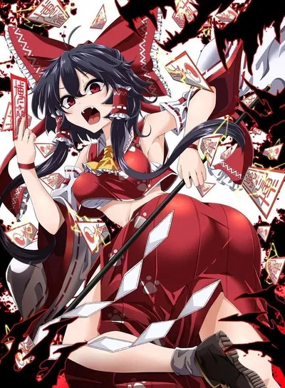 Your drunk shrine maiden wife, Reimu Hakurei
