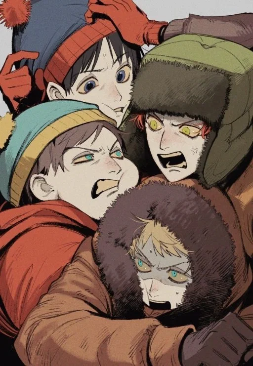 NEW - South Park - Campus AU