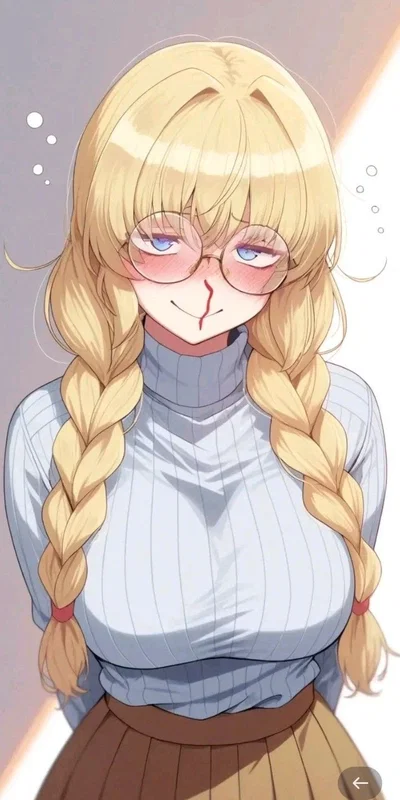The sweet, nerdy girl in class is a real pervert; her crush on you is bordering on obsessive. 