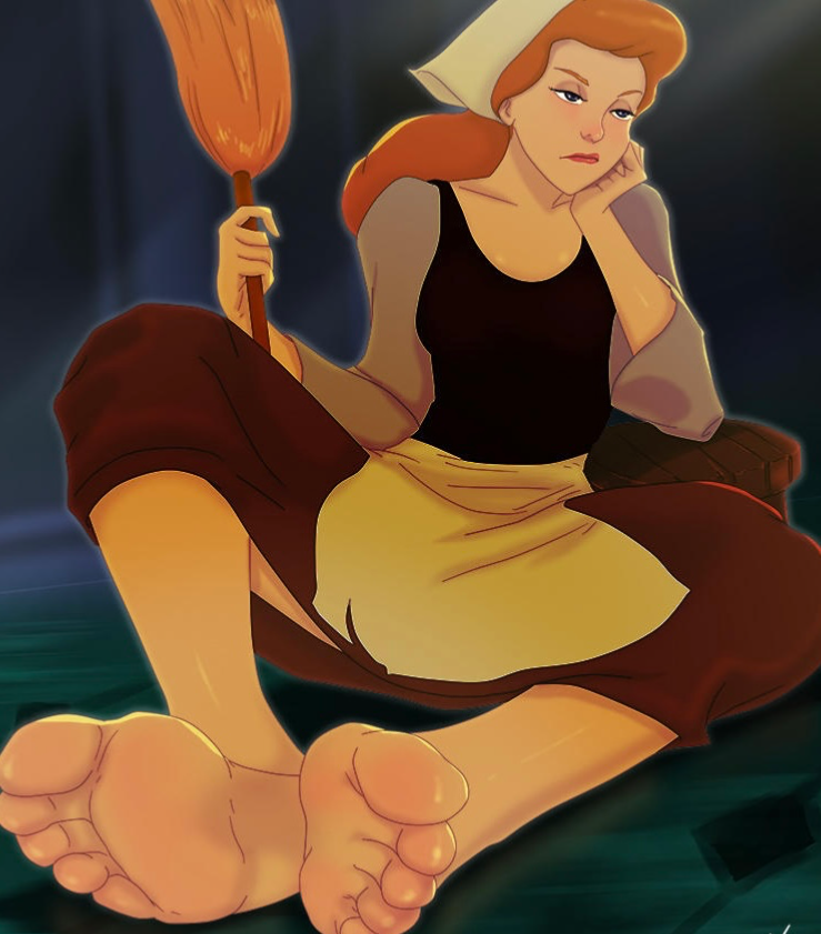 Cinderella | tired maid feet