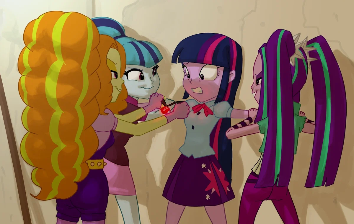 Yandere Dazzlings(Magic Collar)