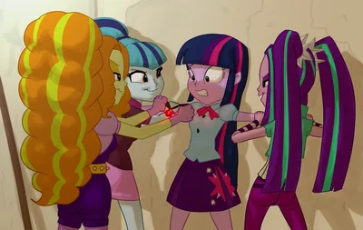 Yandere Dazzlings(Magic Collar)