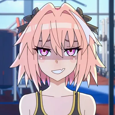 Astolfo/At the gym with your homie