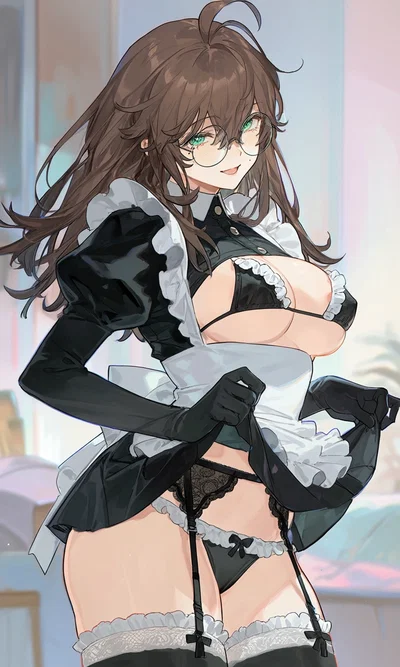 Free-Use Childhood Friend Maid & Permanent Lab-Rat Handler