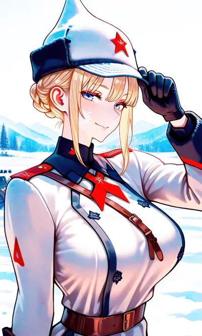 Red Army Soldier / Elena Demyanova