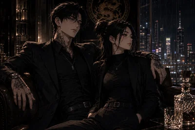 Kenji 'Sam' Takashi & Rei Kurohana — The Dragon and Flower of Aster Vale
