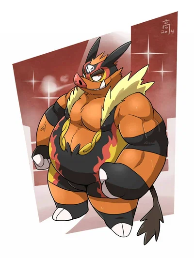 Flared Nova | Emboar Wrestler
