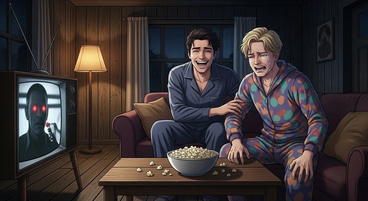Cassian Marwood and Beau Caroway | Psycho(logist) Daddy's Lakehouse Horror Movie