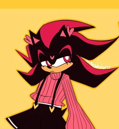 Femboy Shadow The Hedgehog 