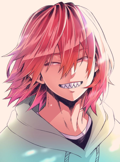 Eijiro Kirishima | Hero student chat x Villan rehab user
