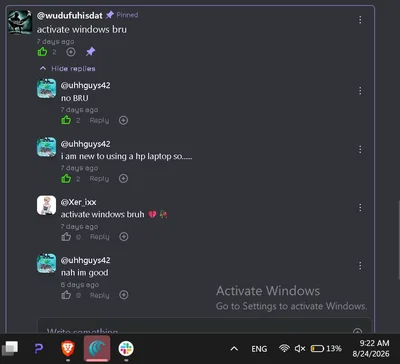 stop telling me to activate windows