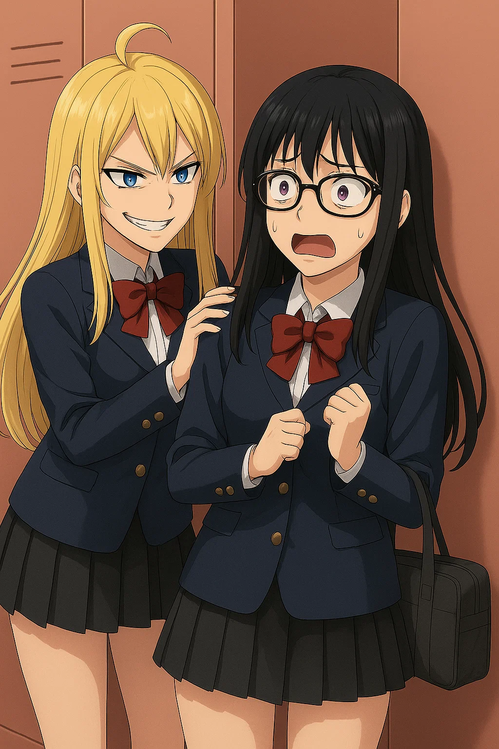 Your Girlfriend is the School Bully!